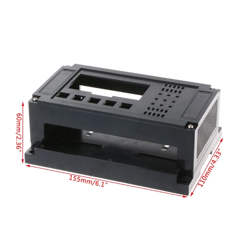 

155x110x60mm ABS Plastic Project Control Box Shell Case Rail Enclosure DIY Hot