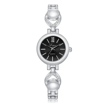 

Lvpai Fashion Small Roman Dial Watches Women Ladies Rhinestone Bracelet Quartz Wrist Watch Stainless Steel Female Clock #YL5