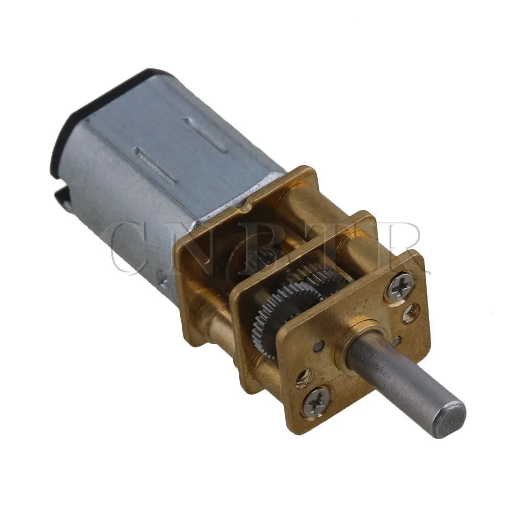 DC 6V 10RPM Mini Electric Gear Motor Gearwheel 3mm Shaft Box Motor