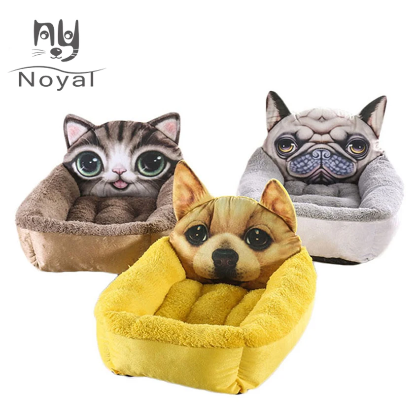 Best Hot Dog House Warm Winter Puppy Cat Bed Puppy Nest Kennel Soft Fleece Pet Sofa Sleeping Bag Mats For Dogs Cat