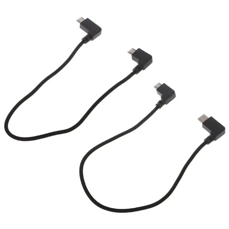 

Remote Control Data Connected Cable Line Wire to Mobile Phone Tablet Micro USB Connector For DJI Mavic Pro