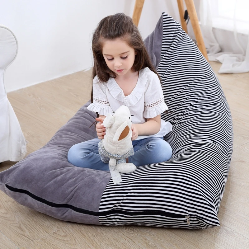 1 Pc Stuffed Animal Storage Bean Bag Chair Baby Kid Toy Sofa Clothes Organizer For Baby chirden High Quality 1 Pc Stuffed Animal Storage Bean Bag Chair Baby Kid Toy Sofa Clothes Organizer For Baby chirden High Quality