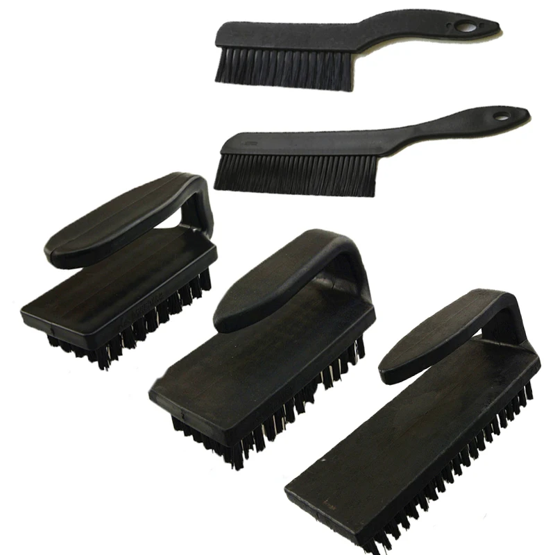 3 вида U черная ESD щетка электронный компонент чистящие инструменты вертикальные волосы BGA Rework Антистатическая щетка инструмент для чистки печатных плат