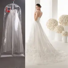 1x Klar Hochzeit Kleid Abdeckung Aufbewahrungsbeutel Staubdicht Große Brautkleid Kleidungsstück 160/170/180 CM Kostenloser Versand