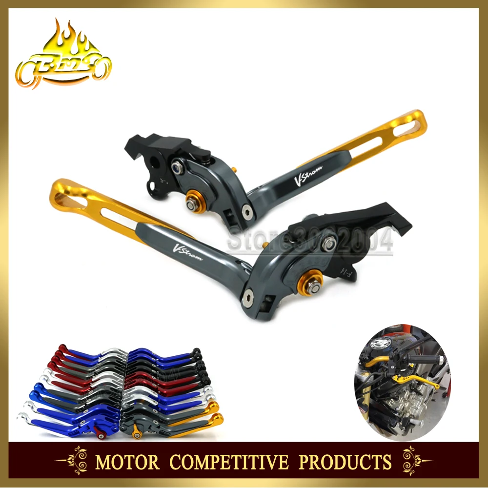 Motorcycle Folding Extendable Adjustable Brakes Clutch Levers For