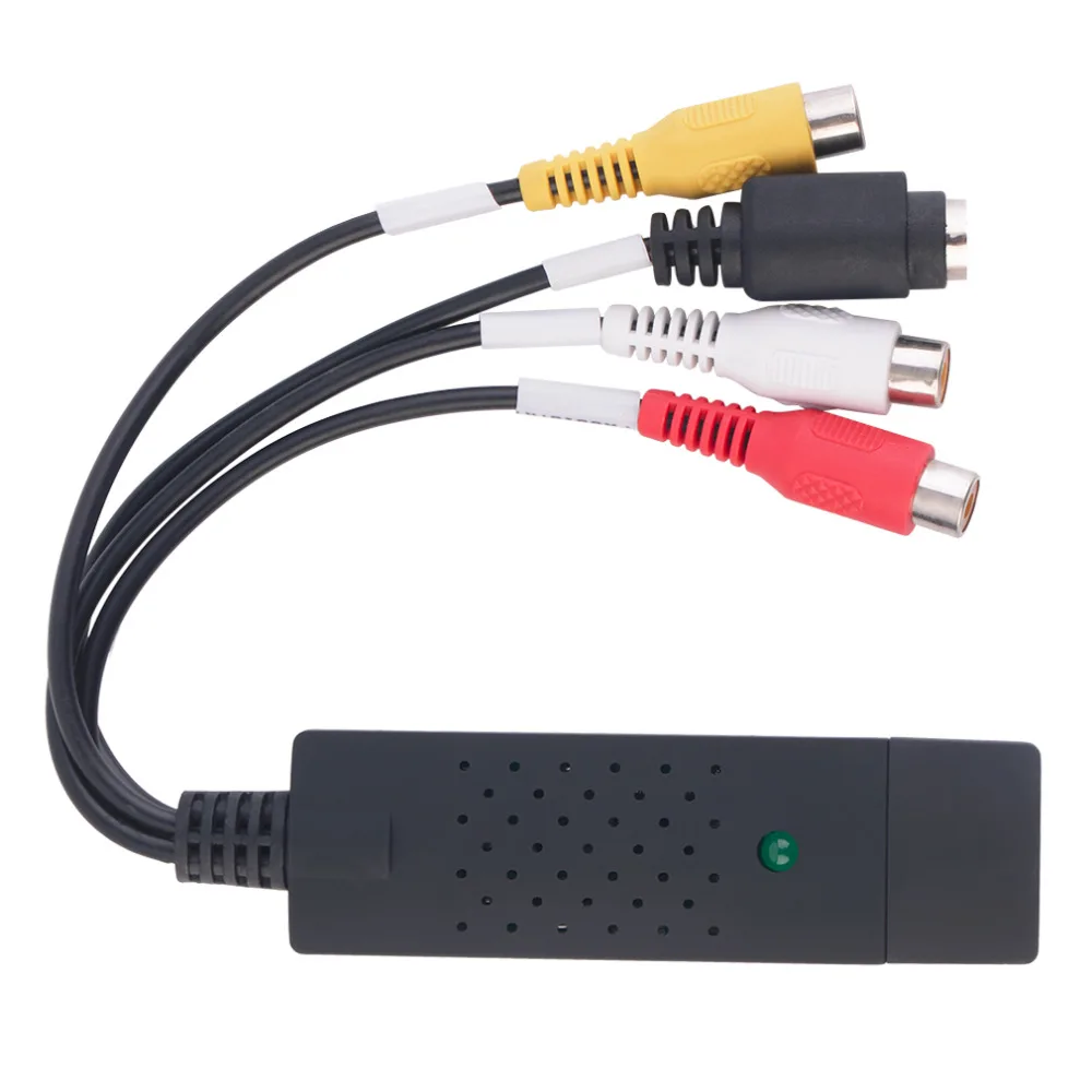 Easycap USB 2.0 Easy Cap Video TV DVD VHS DVR Capture Adapter vhs Video Capture Card Device Support Win10 For MAC IOS Drive Free Easycap USB 2.0 Easy Cap Video TV DVD VHS DVR Capture Adapter vhs Video Capture Card Device Support Win10 For MAC IOS Drive Free