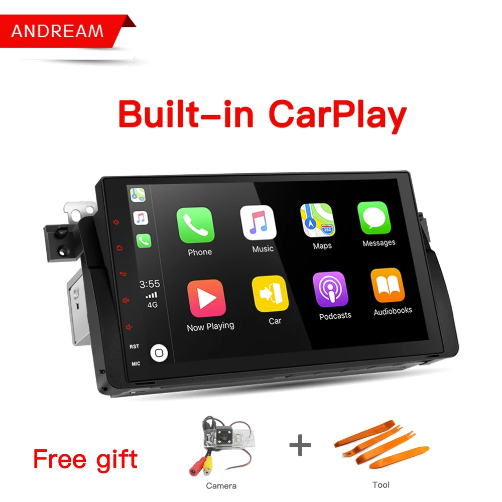 

Android 7.1 Car Player Stereo Radio IPS Screen GPS Navigation For BMW/E46/M3/MG/ZT Quad-Core 2G/16G Bulit-in CarPlay