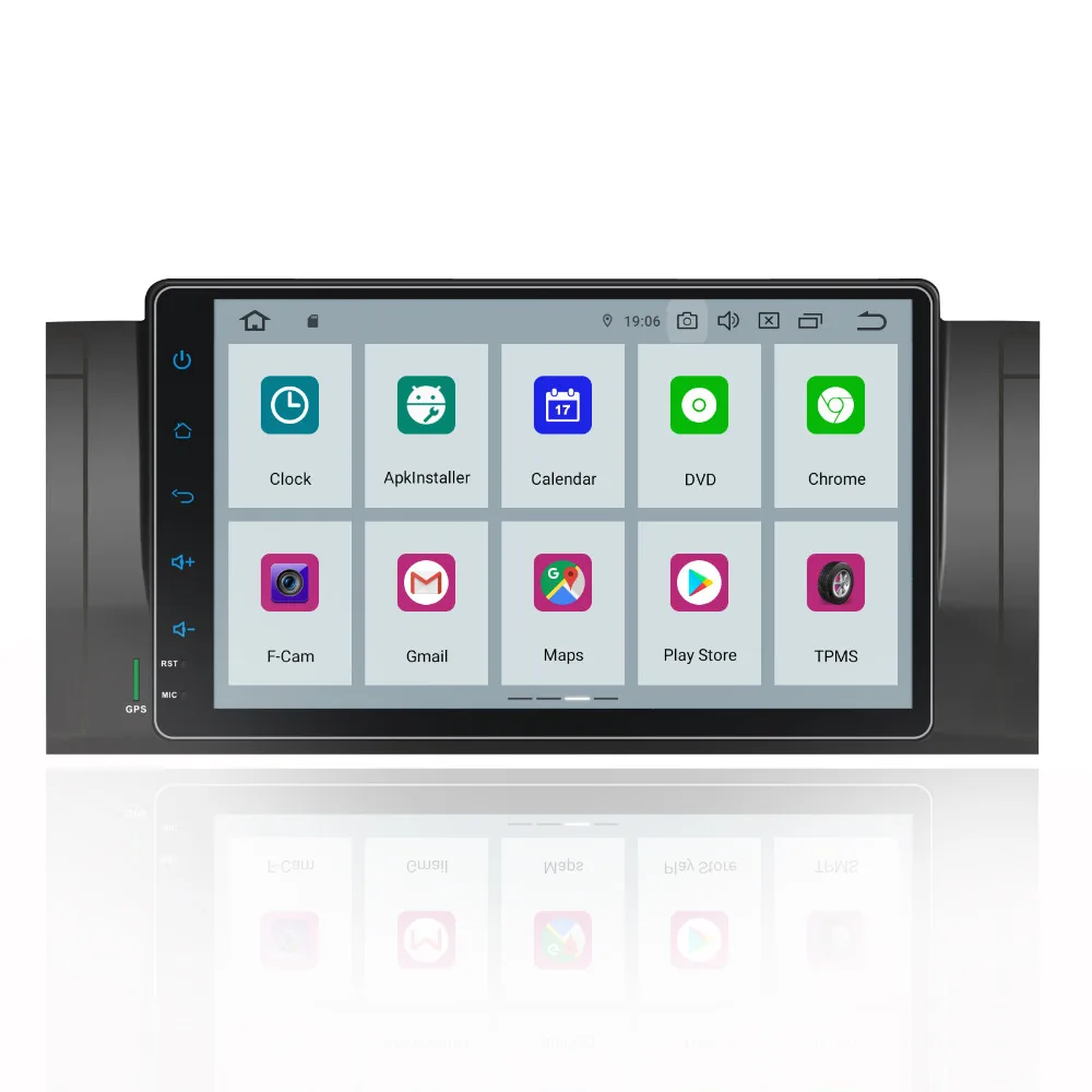 Clearance COIKA 9" Android 9.0 System Quad Core Car Multimedia Head Unit For BMW 5 Series E39 X5 E54 Touch Stereo WIFI Google 4G OBD DVR 2