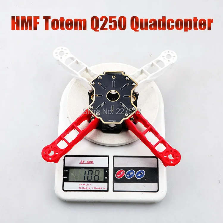 Новое поступление 250 HMF Totem Q250 Мини FPV Квадрокоптер рамка Комплект w/PCB центральная плата Сверхлегкий Высокая прочность лучше, чем QAV250