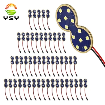 

YSY 50pcs C5W C10W 12smd 3030 SMD LEDs Canbus dome light Error Free Car Reading Map Lamp Auto Dome Interior Bulb 12v