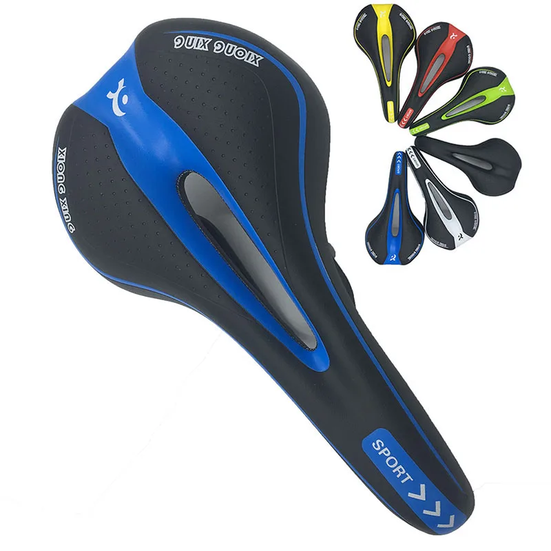 Road Mountain MTB Bike Bicycle Cycling Silicone Gel Skidproof Saddle Seat Silica Black Comfort Cushion Pad | Спорт и развлечения