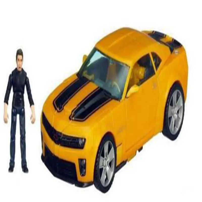 Anime 18 cm transformación Robot Sam figuras de acción juguetes Coche amarillo Sam Robots Brinquedos juguetes clásicos niños juguetes de alta calidad