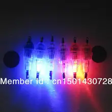 MR OCTOPUS5pcs светодиодный глубоководный подводный фонарик для рыбной ловли мини 6 СМ Цветной сбор фосфоресцирующий рыбалка, белый цвет