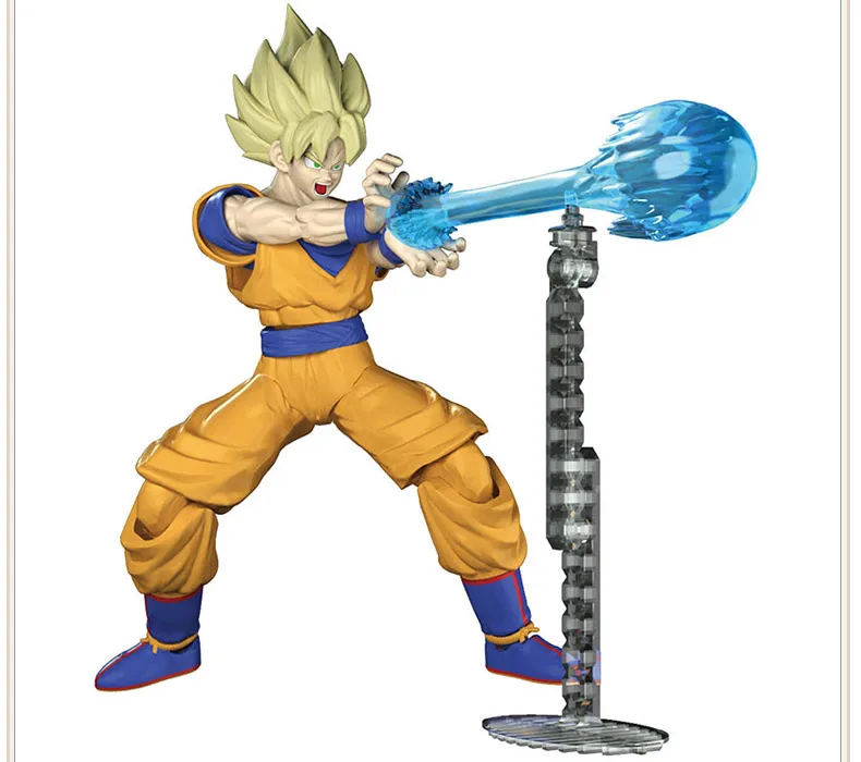 Dragon Ball Z Figure Rise Standard Super Saiyan Son Goku Building Kit Japan Anime Collectible Mascot Toys 100 Original Son Goku Dragon Balldragon Ball Z Aliexpress