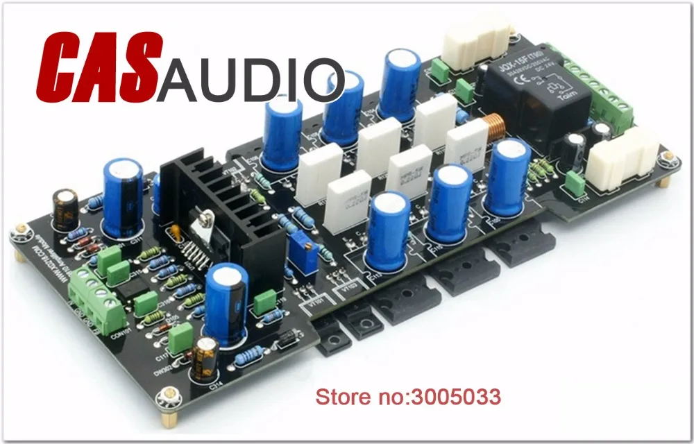 

LME49810 300W Mono Amplifier Board DC Servo HIFI Amplifier For DIY Audio LME49810 2SA1943 2SC5200 Transistor Speaker Protection