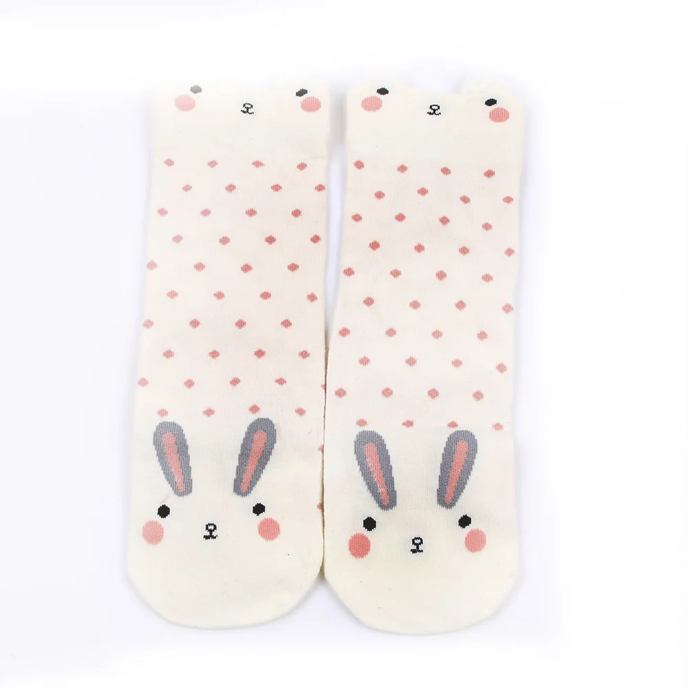 1PairNew Lovely Cartoon Women Socks High Quality Cotton Sox Japanese Fashion Style Socks Autumn Winter Warm Socks For lady Girls