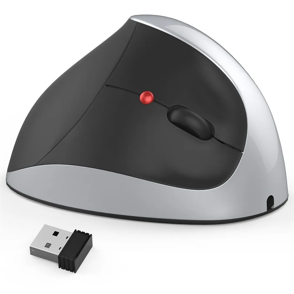 2,4 ГГц Беспроводная мышь 6D игровая мышь эргономичная Вертикальная мышь 2400 dpi боль в запястье USB мыши для ноутбука PC 90214