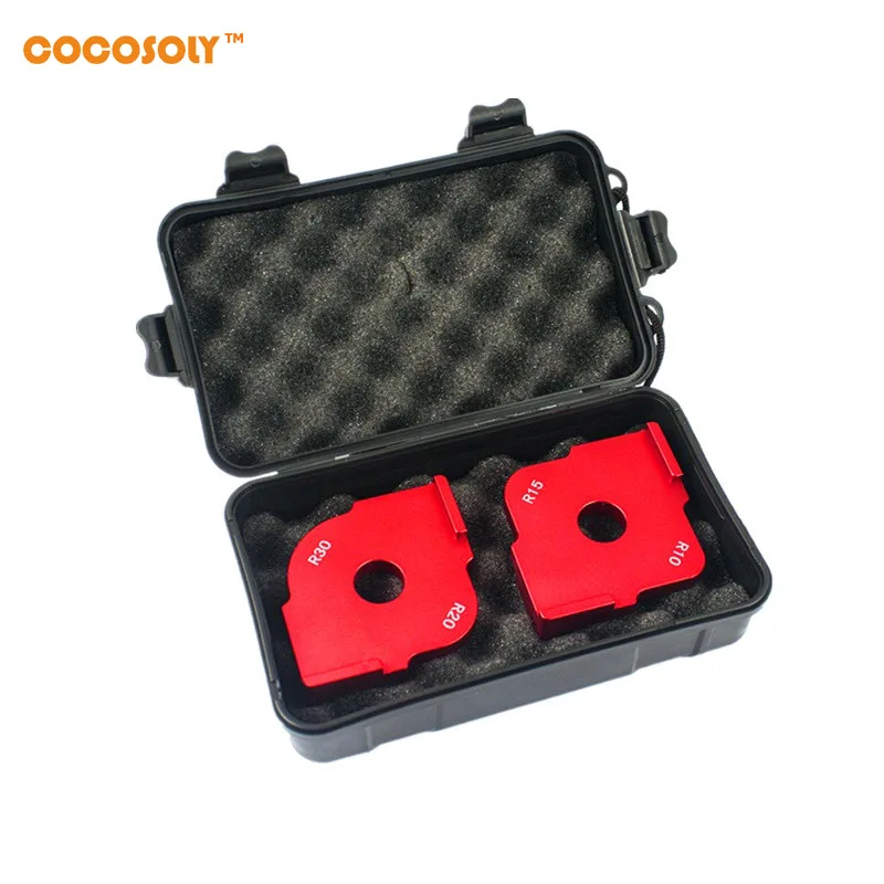 Cocosoly font b Woodworking b font Fillet R Angle Arc Angle Positioning Template Ruler font b