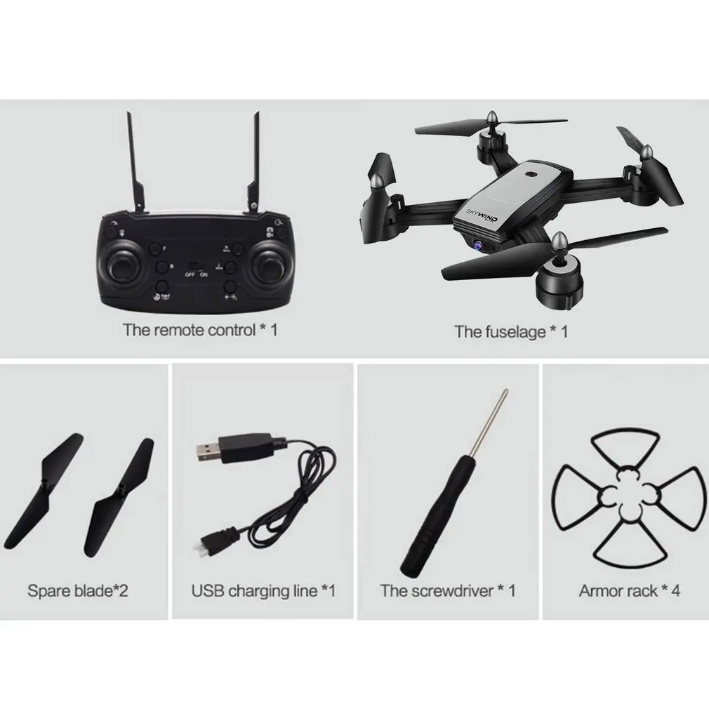 

X34F Professional Optical Flow Dual Lens UAV Remote Control Quadcopter Camera WIFI Fight Aircraft Drone