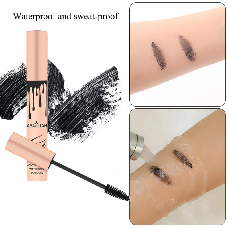 2019 4D Fiber Lash Mascara Waterproof For Eyelash Extension Black Thick Lengthening Curling Eye Lashes Korean Cosmetics