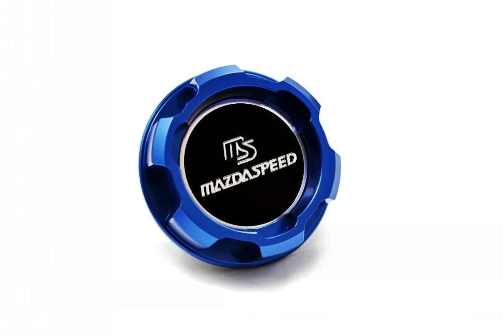 Синий Алюминий моторное масло Кепки для MAZDA MAZDASPEED RX7 RX8 323 FAMILIA BP 1.8L PROTEGE fsdet MIATA MX5 MX-5
