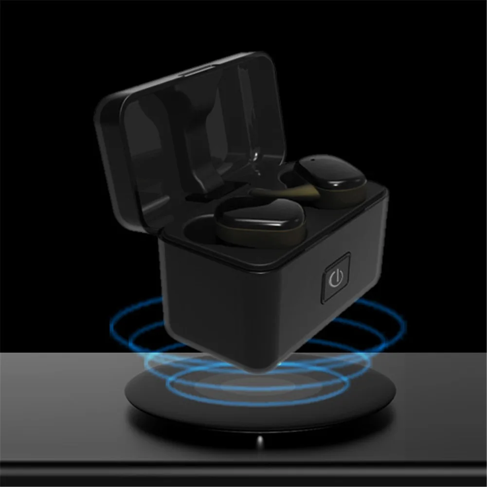 TWS bluetooth-гарнитура Беспроводная спортивная Гарнитура для бега, Мини Беспроводная зарядка, бинауральная bluetooth-гарнитура, Прямая поставка 9,26
