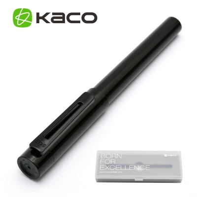 Xiaomi mi jia pen, KACO SKY 0,3 мм-0,4 мм ручка с подарочной ручкой чехол используется для ЕС adater для xiaomi mi home smart home - Цвет: Black