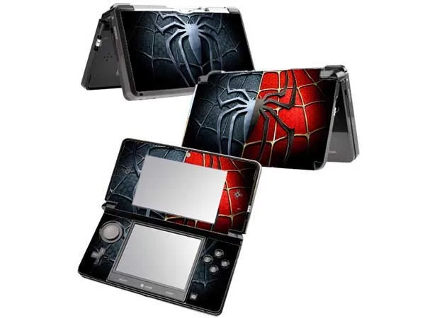 Человек-паук виниловая наклейка кожи Стикеры для 3DS ПВХ покрытие протектор для Nintendo 3DS Полный комплект Обложка наклейки