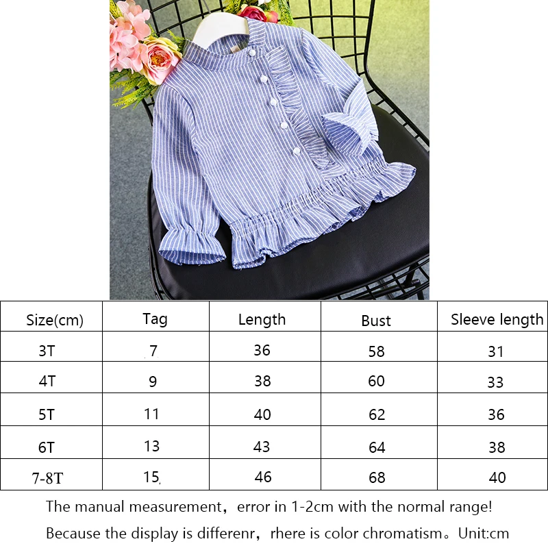 Dollplus/летние блузки; рубашки для девочек; модные детские блузки в полоску; коллекция года; детская одежда; одежда для малышей; блузка