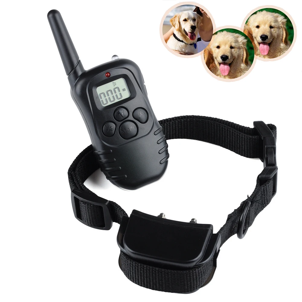 Remote Dog Training Collar Rechargeable And Waterproof Vibration Shock