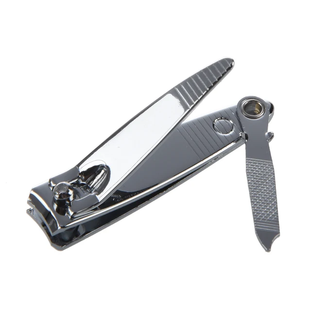 Buy 2 Pcs Sharp Metal Fingernail Nail Clippers Cutters