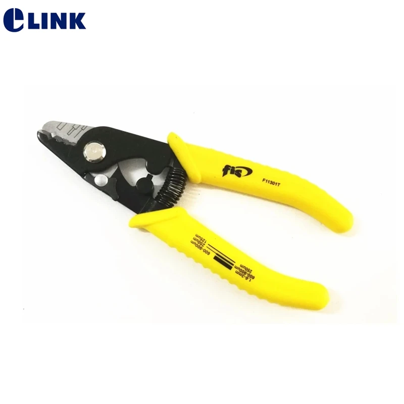 

FIS F11301T Tri-Hole Fiber optic Stripper 3 Hole Jacket Optical fibre stripper High Precision Free Shipping ELINK