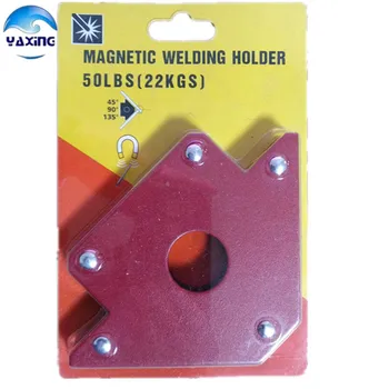 

2PCS 50 Pounds Multi-angle Strong Force 23kgf Welding Magnet/Magnetic Clamp/Magnetic Holder 155*102*16mm