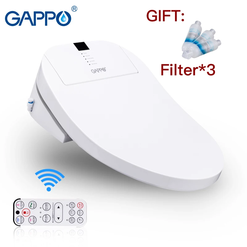

GAPPO Toilet Seats electric bidet seat cover heated Smart toilet seats dry clean toilet intelligent toilet seat cover tapa wc