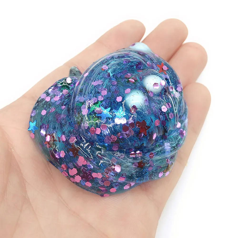 

Bearoom Brain Game Crystal Mud Funny Slime Star Fragments Modeling Clay Slime Toys For Children Stress Reliever Clay Learning