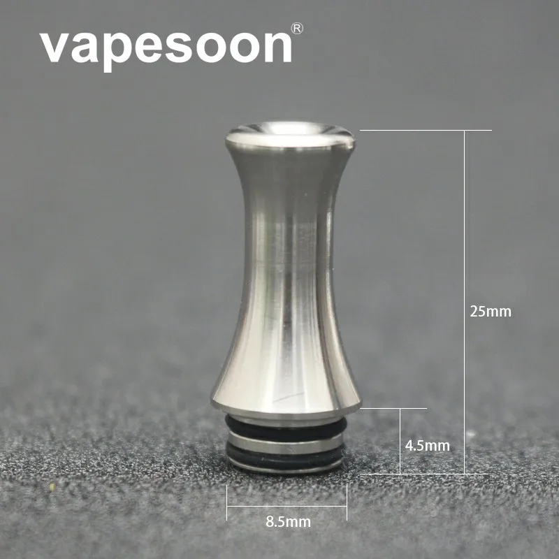 30pcs Stainless Steel 510 MTL Drip Tip for Nautilus 2S/Nautilus 2/Flash E-Vapor V4 V4.5/Ehpro True MTL RTA/Nautilus Mini Tank