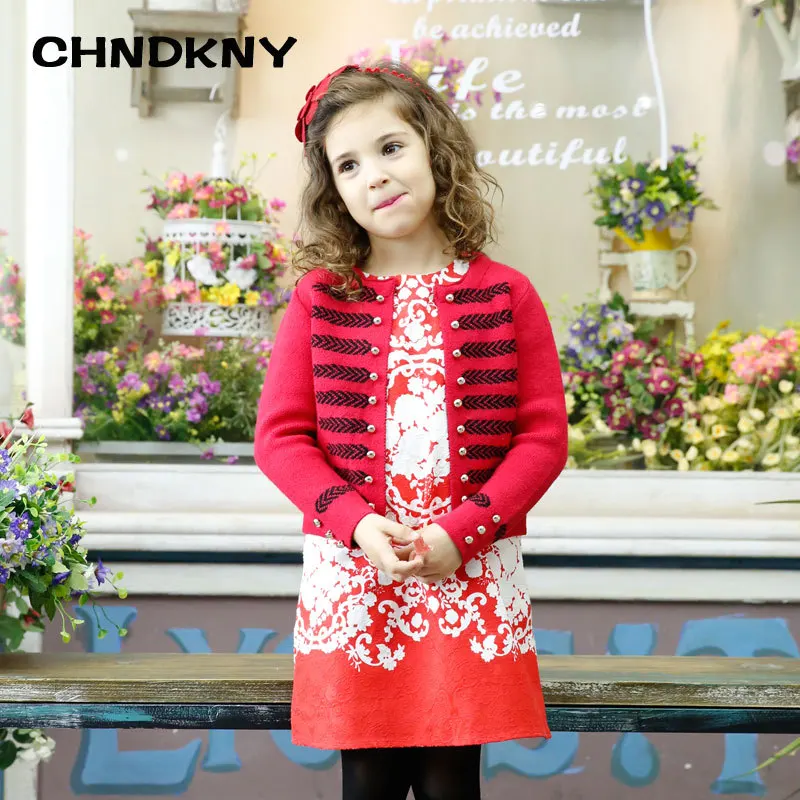 ChildDkivy/Детские кардиганы на одной пуговице для девочек зимний свитер из 2018 хлопка