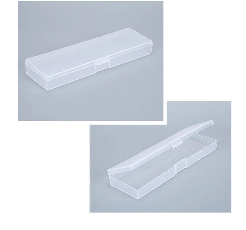 MUJI матовый прозрачный пенал нетоксичные PP пластиковая коробка для ручки школьные канцелярские принадлежности Универсальный простой стиль