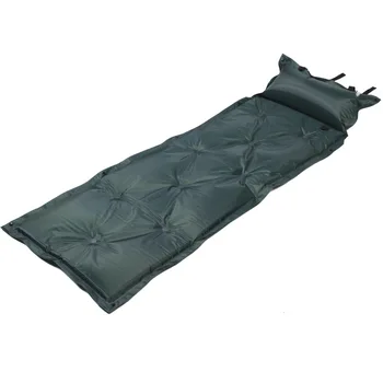 

Outdoor Camping Air Yoga Mat Single Lunch Picnic Leisure Sleeping Pad Automatic Inflatable Cushion Pad With Pillow AA52040