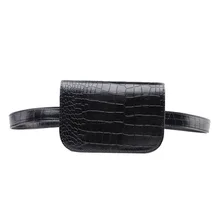 Vintage PU font b Leather b font Waist Bag font b Women b font Alligator Waist