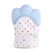 Детские Силиконовые варежки перчатка для режущихся зубов перчатка конфетная обертка звуковые Прорезыватели игрушки подарки Новорожденные медсестры варежки Прорезыватель сосание пальцев