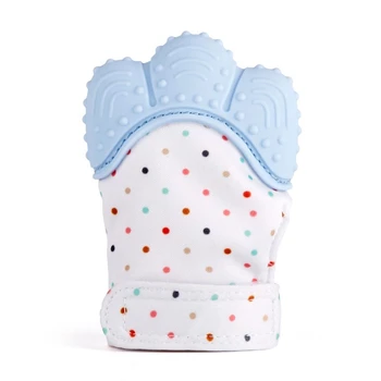 

Baby Silicone Mitts Teething Mitten Glove Candy Wrapper Sound Teethers Toy Gifts Newborn Nursing Mittens Teether Sucking Fingers