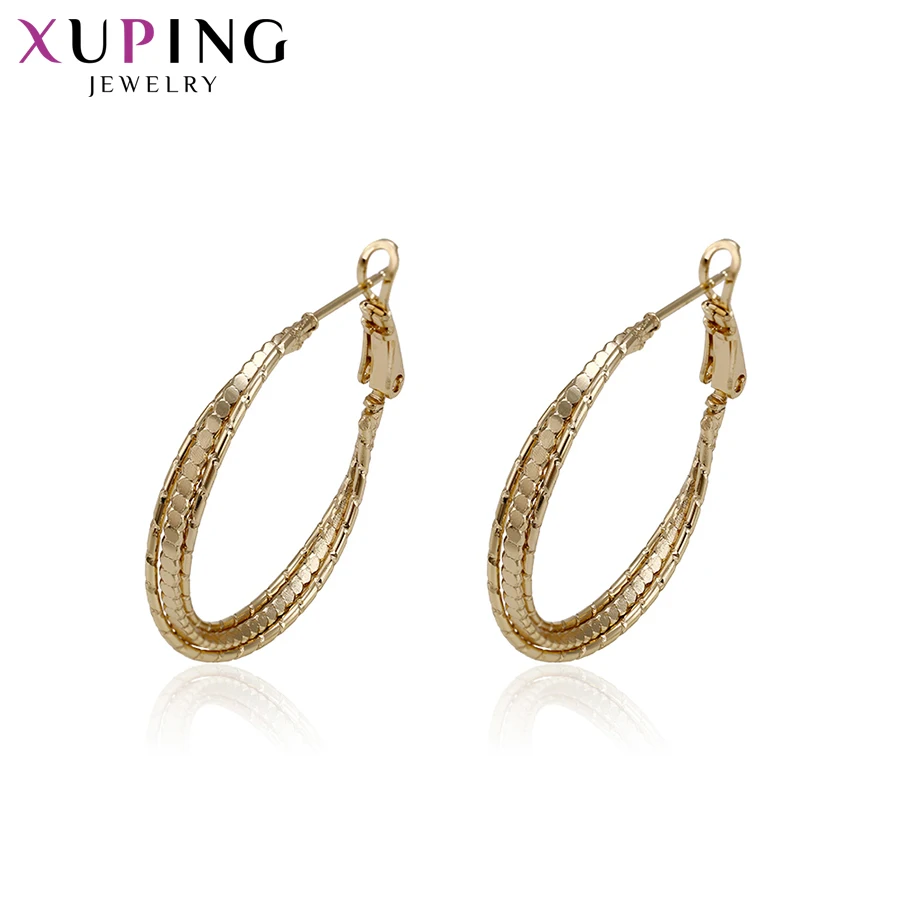 

Xuping Fashion Simple Temperament Earrings With Environmental Copper Jewelry for Women Christmas Day Gift S59.3-93542