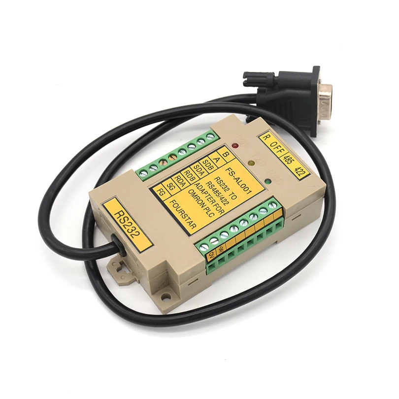 

FOURSTAR Omron PLC RS232 to RS485/422 conversion module Photoelectric isolation Lightning surge surge Baud rate 0～115.2Kbps