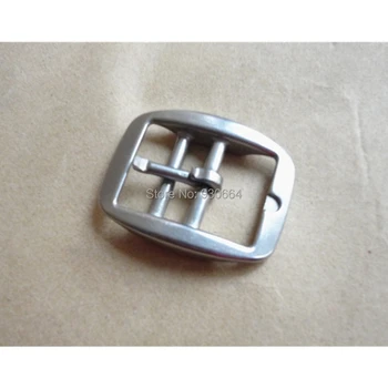 

50 PCS/Lot Wholesale Stainless Steel Horse Halter Buckle Saddlery Fitting 1 Inch Leather Buckle With 2 Bars clothes buckl P039