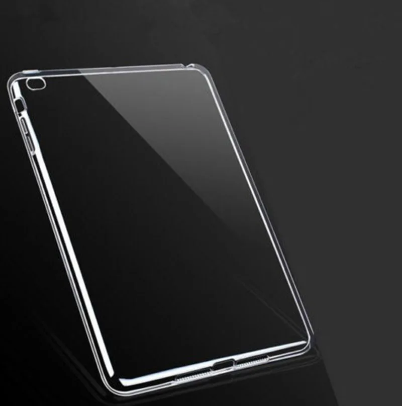 Силиконовый прозрачный чехол для нового iPad 9 7 дюйма 2017 A1822 A1823 2018 Ультратонкий