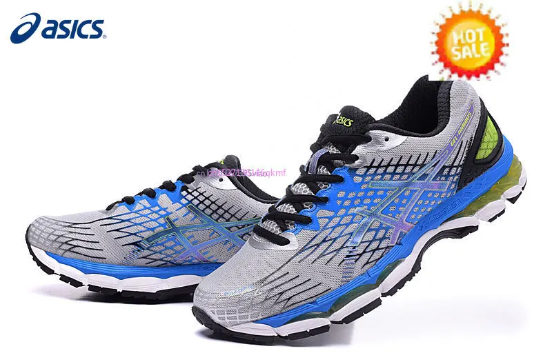 Новинка ASICS GEL-NIMBUS 17 устойчивая Мужская обувь для бега ASICS Спортивная обувь Кроссовки уличная спортивная обувь