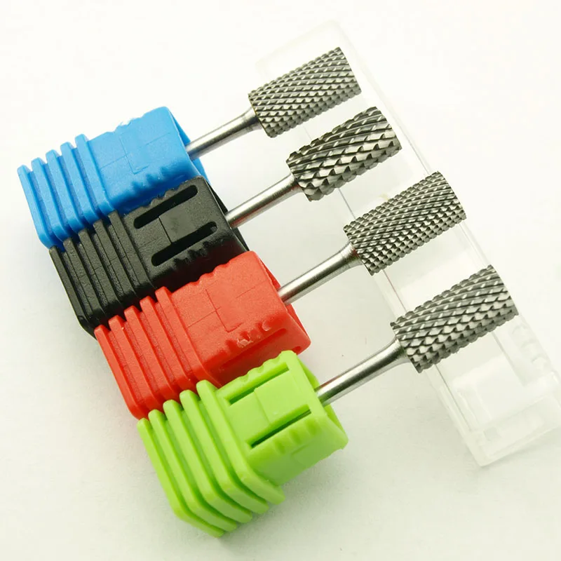 EasyNail 4pcs per set Flat shape Carbide Nail Drill Bit nail file Nail