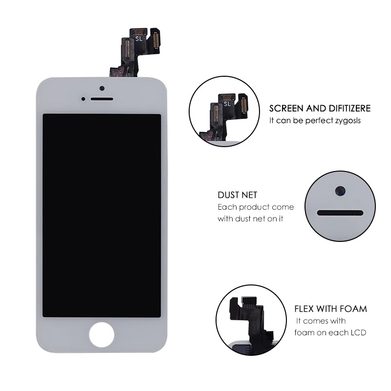 iPhone 5S LCD Display Touch Screen Digitizer