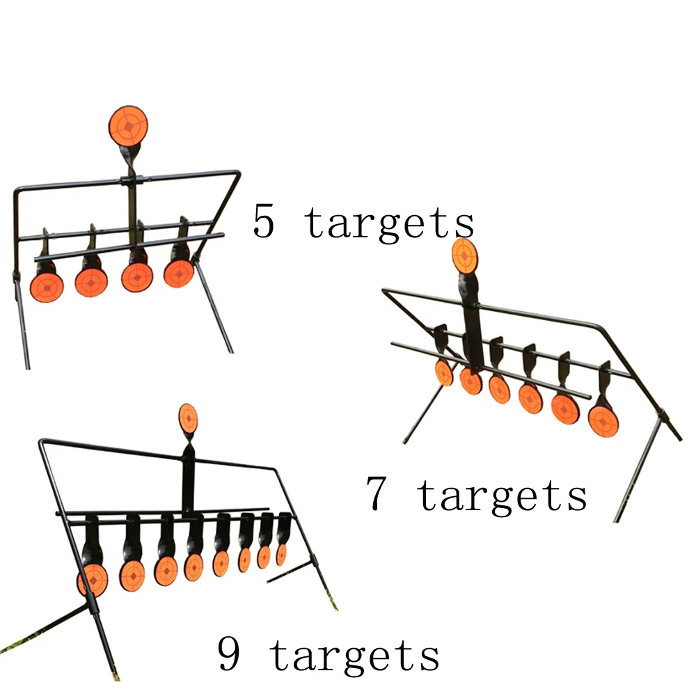 Outdoor Shooting 5/7/9 Lens Target Ring Target Pistol Cloth Gun Air Gun Paintball AirSoft BB Lead Shot Target Application Target